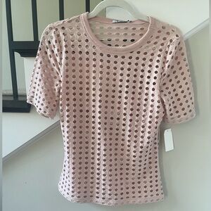 Blush Alexander Wang Women’s Top. Size Medium.